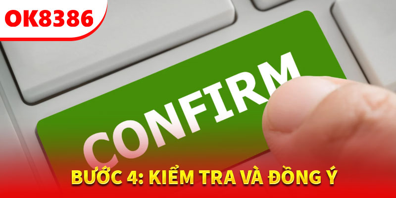 Các bước để hội viên đăng ký OK8386 nhanh 